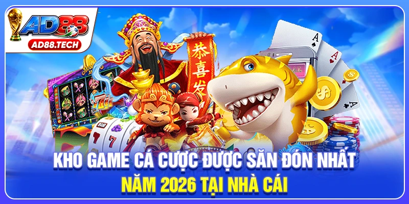 Kho game cá cược được săn đón nhất năm 2026 tại nhà cái